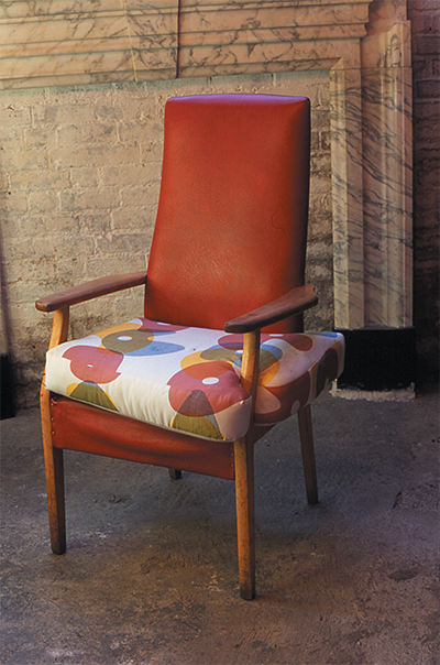 Continental Armchair 2002 Custom-made cushion 50 x 65 x 120cm, Unique