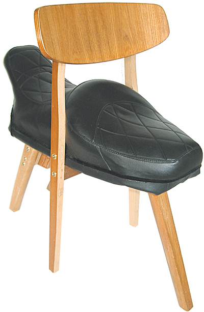Vespa-ino Chair 2003 Vespa Yankee seat, chair 600 × 300 x 650mm, Unique