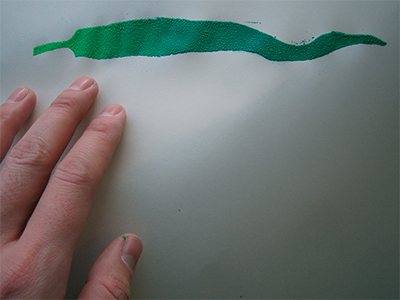 Silk-screen printed placemats!