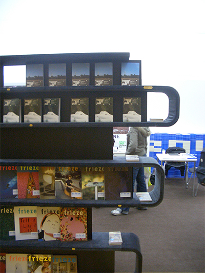Book Corner at the Frieze Art Fair