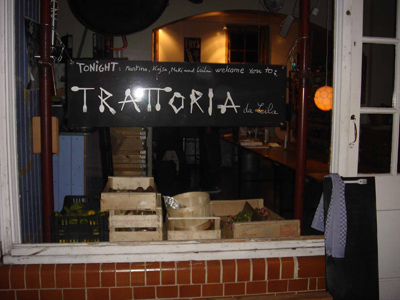 Trattoria Al Cappello at Leila's Shop, London