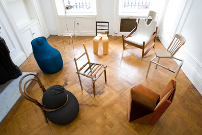 100 Chairs in 100 Days Exhibition View