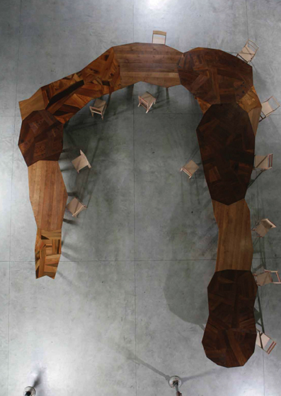 Off-Cut Table
2008, 13 pieces, various sizes
