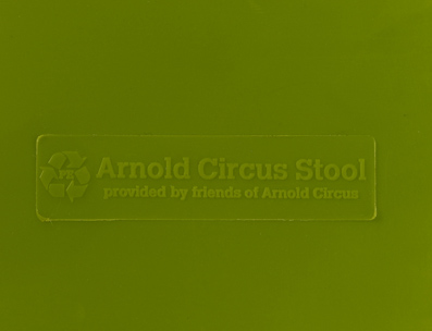 Arnold Circus Stool Logo