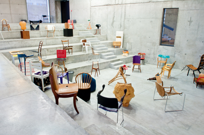 100 Chairs in 100 Days Exhibition View