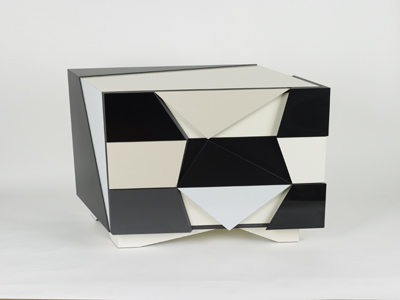 Off-Cut Drawers (Black) 2011 Laminate, black mdf