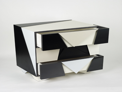 Off-Cut Drawers (Black) 2011 Laminate, black mdf